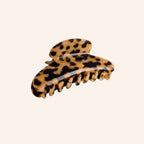 Cloud Claw Clip in Cream Tortoise acetate hair clip