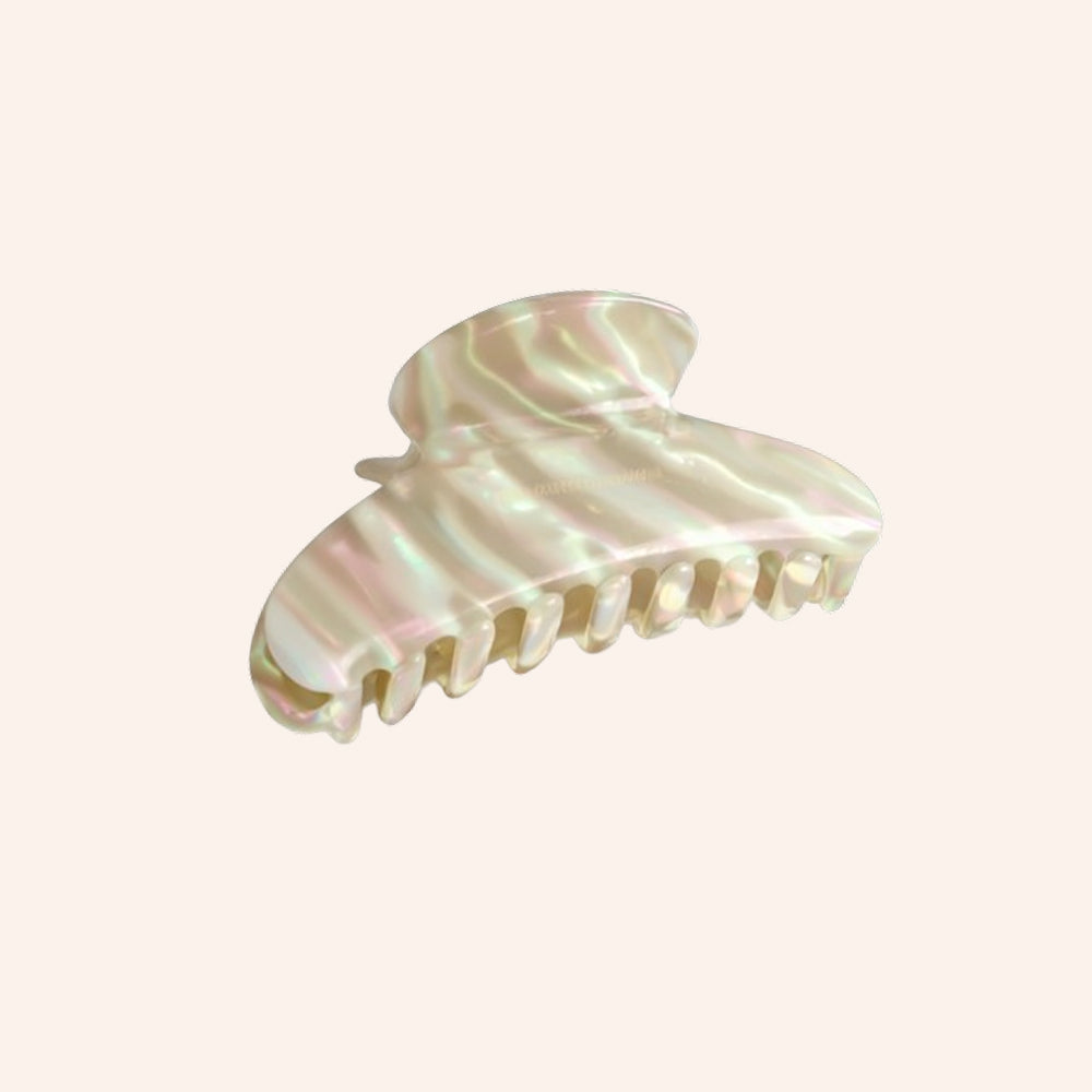 Cloud Claw Clip in Opal Glow acetate hair clip