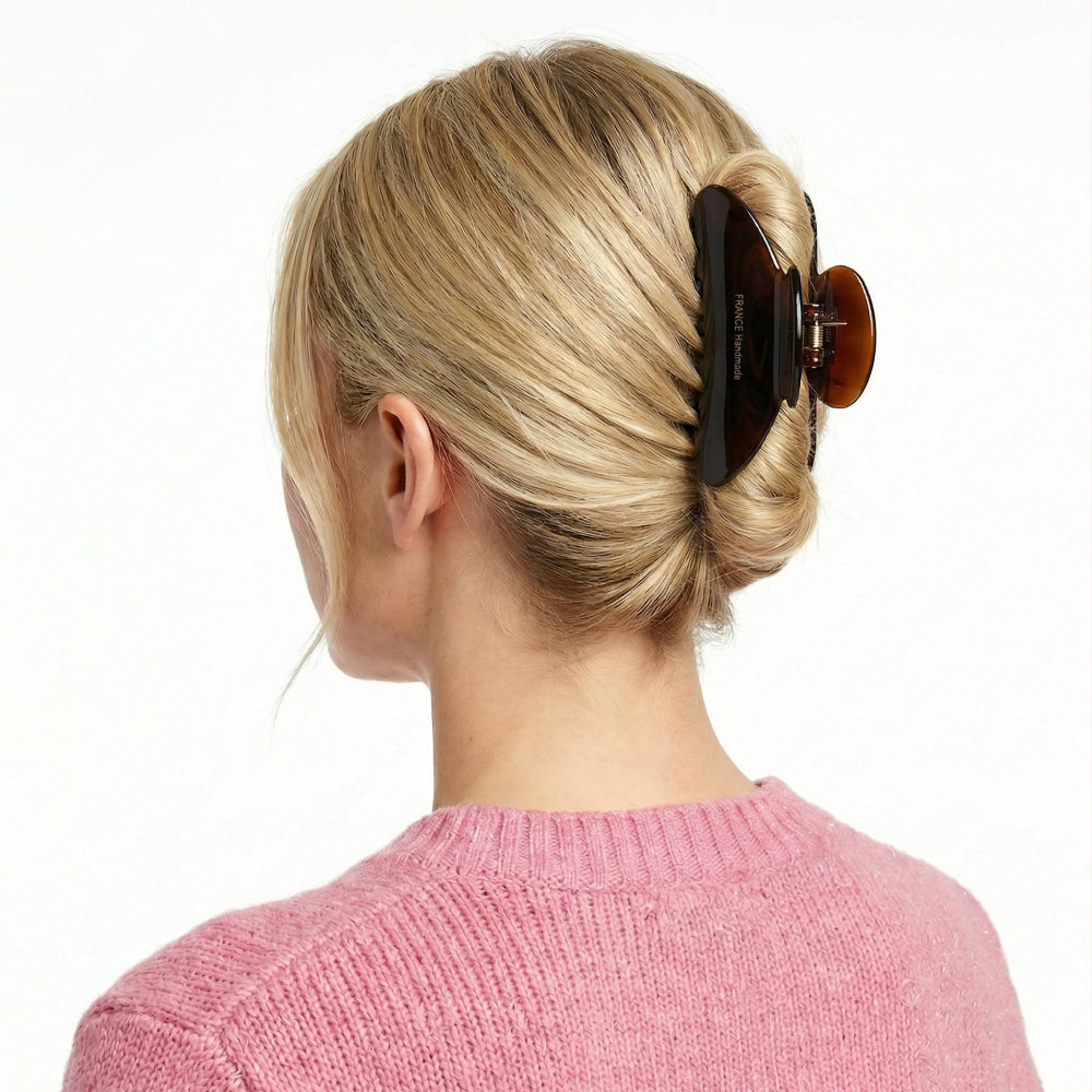 Espresso Cloud Claw Clip by Snap Theory